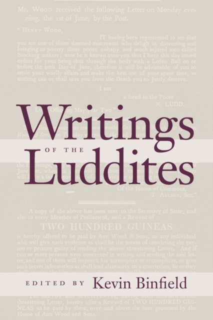 Writings of the Luddites, Paperback / softback Book