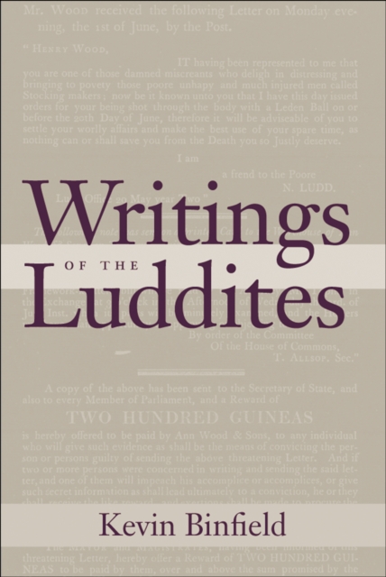 Writings of the Luddites, EPUB eBook