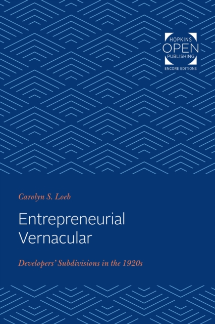 Entrepreneurial Vernacular, EPUB eBook