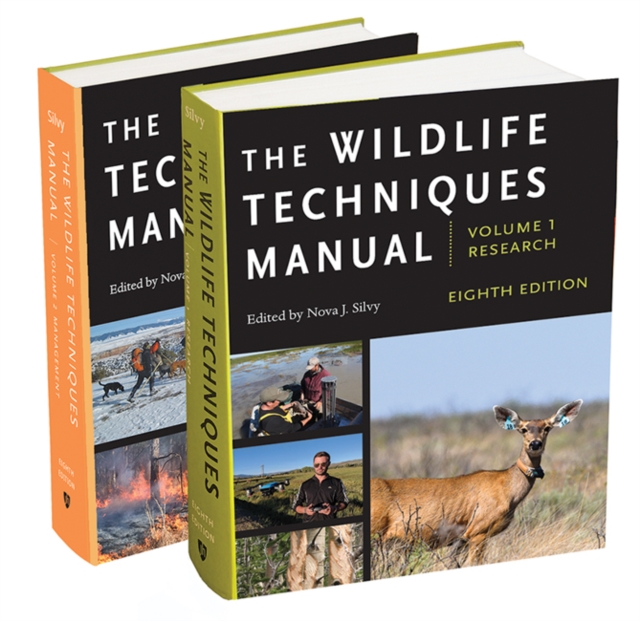 The Wildlife Techniques Manual : Volume 1: Research. Volume 2: Management., Hardback Book