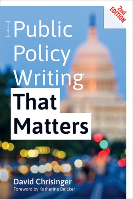 Public Policy Writing That Matters, Paperback / softback Book