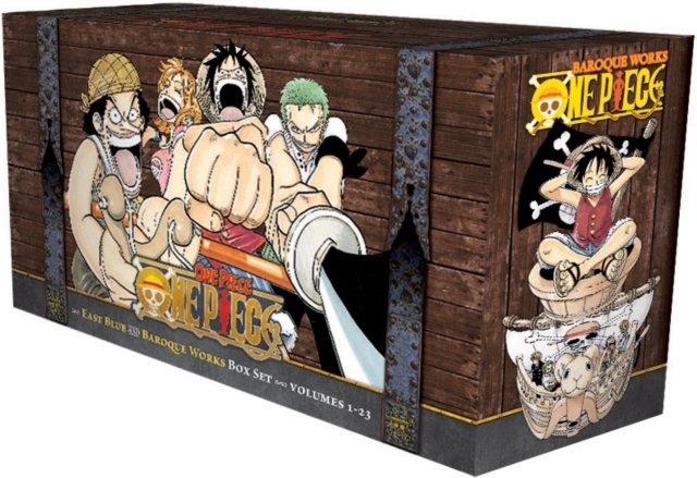One Piece Box Set 1: East Blue and Baroque Works : Volumes 1-23 with Premium, Paperback / softback Book