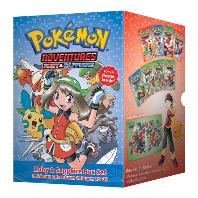 Pokemon Adventures Ruby & Sapphire Box Set : Includes Volumes 15-22, Paperback / softback Book