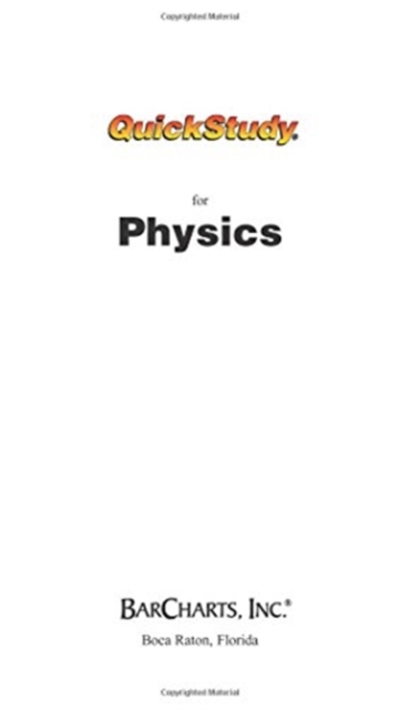 Physics, Fold-out book or chart Book