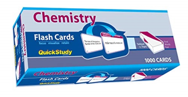 Chemistry Flash Cards : a QuickStudy Reference Tool, Cards Book