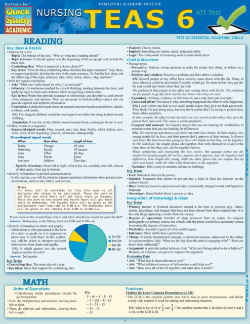 Nursing TEAS Guide, EPUB eBook