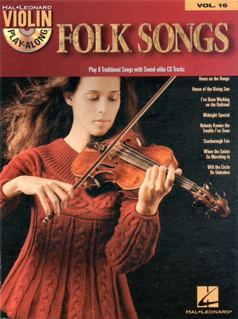Folk Songs : Violin Play-Along Volume 16, Multiple-component retail product Book