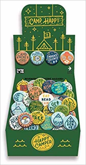 Camp Happy Badge Box : LoveLit Button Assortment, Other printed item Book
