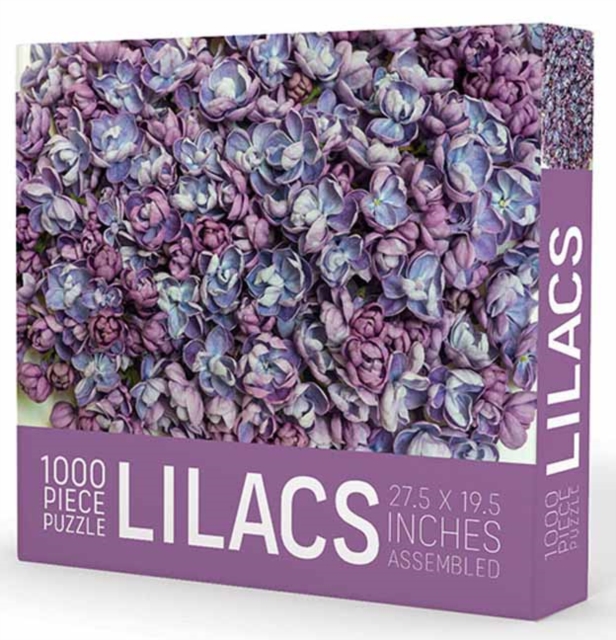 1000-piece puzzle: Lilacs, Jigsaw Book