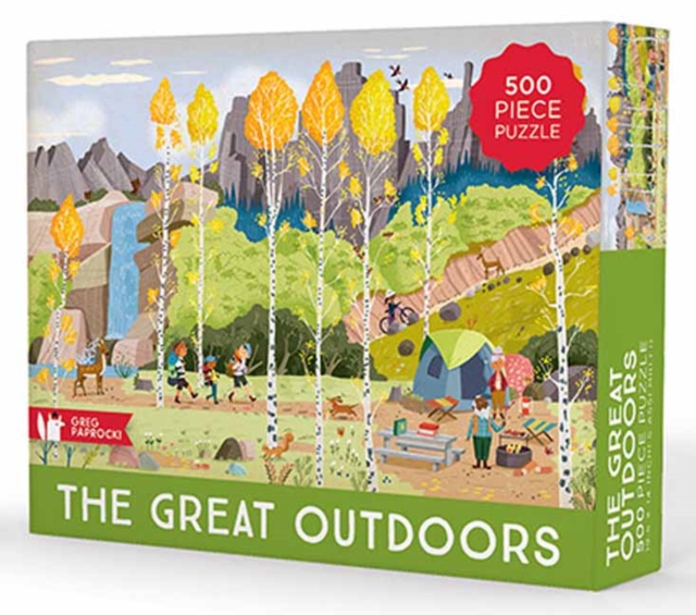 Paprocki 500-piece puzzle: Great Outdoors Puzzle, Jigsaw Book