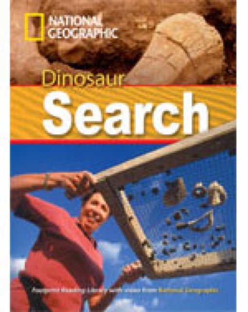 Dinosaur Search + Book with Multi-ROM : Footprint Reading Library 1000, Multiple-component retail product Book