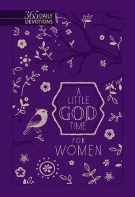 Little God Time for Women, A: 365 Daily Devotions (Purple), Book Book