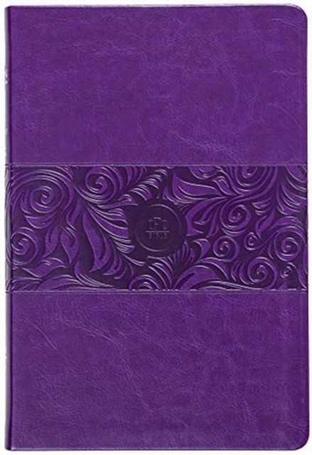 The Passion Translation New Testament with Psalms Proverbs and Song of Songs (2020 Edn) Large Print Violet Faux Leather, Book Book
