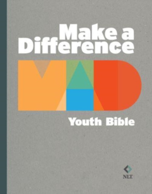 Make a Difference Youth Bible (Nlt), Hardback Book