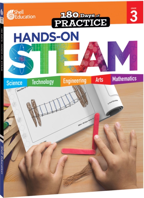 180 Days: Hands-On STEAM: Grade 3 ebook : Practice, Assess, Diagnose, PDF eBook