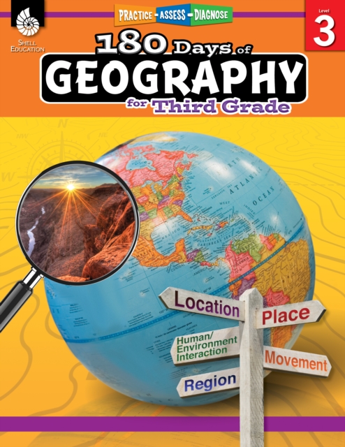 180 Days of Geography for Third Grade : Practice, Assess, Diagnose, PDF eBook
