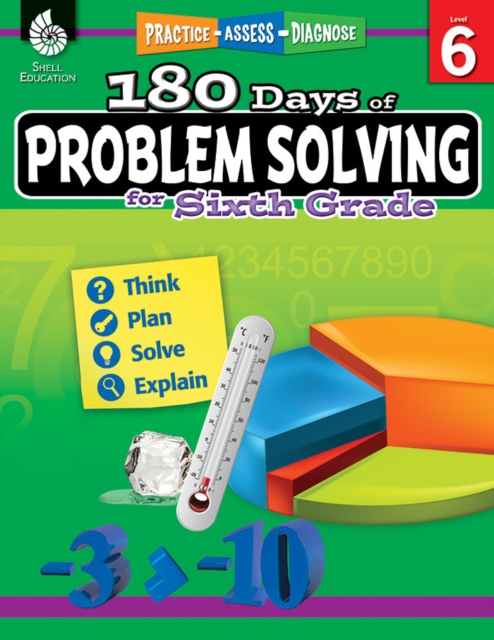 180 Days of Problem Solving for Sixth Grade : Practice, Assess, Diagnose, PDF eBook