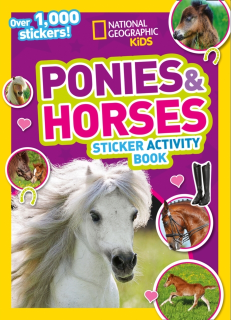 Ponies and Horses Sticker Activity Book : Over 1,000 Stickers!, Paperback / softback Book