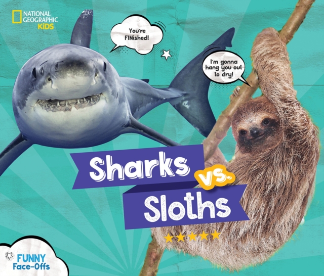 Sharks vs. Sloths, Hardback Book