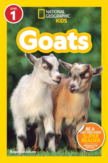 National Geographic Readers: Goats (Level 1), Paperback / softback Book