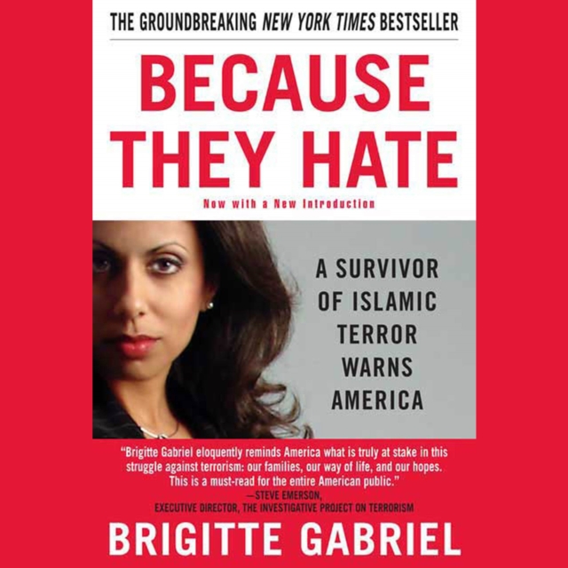 Because They Hate : A Survivor of Islamic Terror Warns America, eAudiobook MP3 eaudioBook