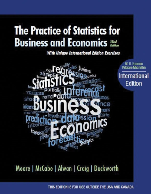 The Practice of Statistics for Business and Economics, Hardback Book