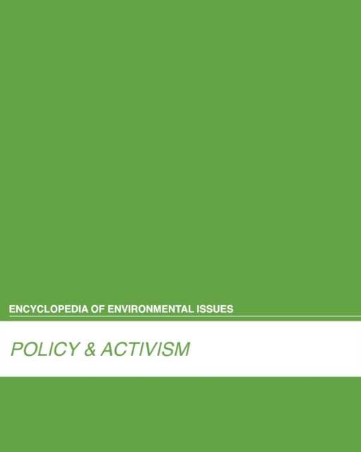 Policy & Activism, Hardback Book