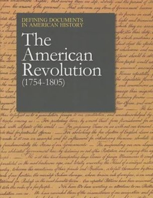 The American Revolution 1754-1805, Hardback Book
