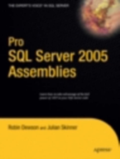 Pro SQL Server 2005 Assemblies, PDF eBook