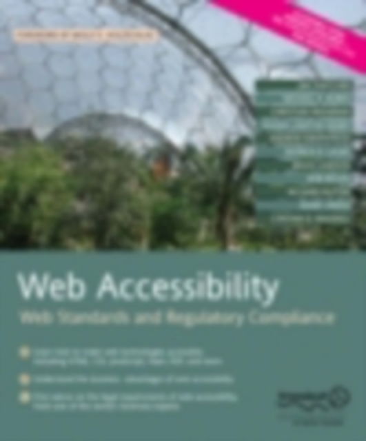 Web Accessibility : Web Standards and Regulatory Compliance, PDF eBook