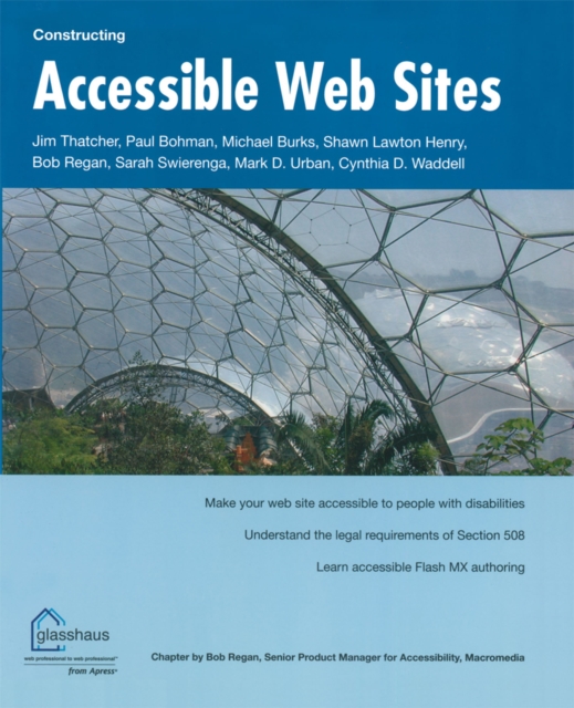 Constructing Accessible Web Sites, PDF eBook
