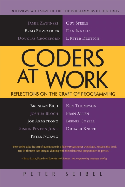 Coders at Work : Reflections on the Craft of Programming, PDF eBook
