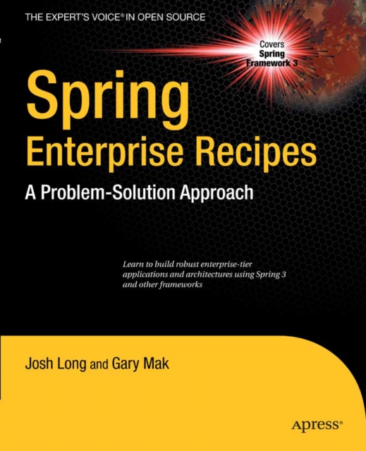 Spring Enterprise Recipes : A Problem-Solution Approach, PDF eBook
