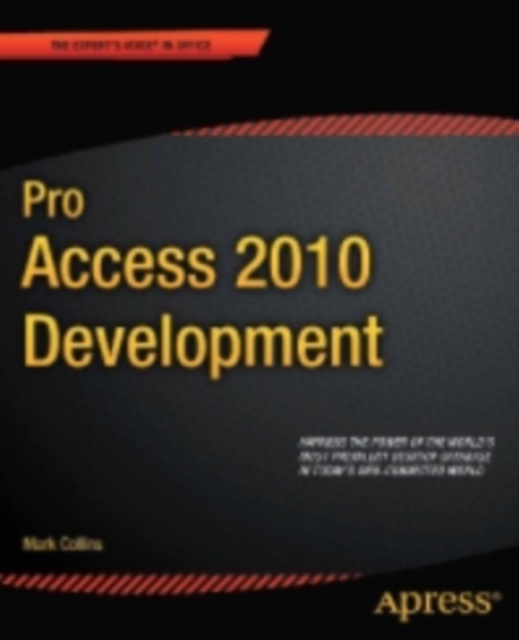 Pro Access 2010 Development, PDF eBook