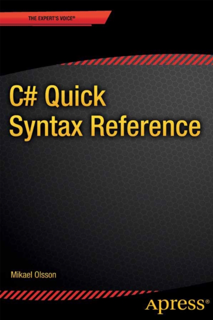 C# Quick Syntax Reference, PDF eBook