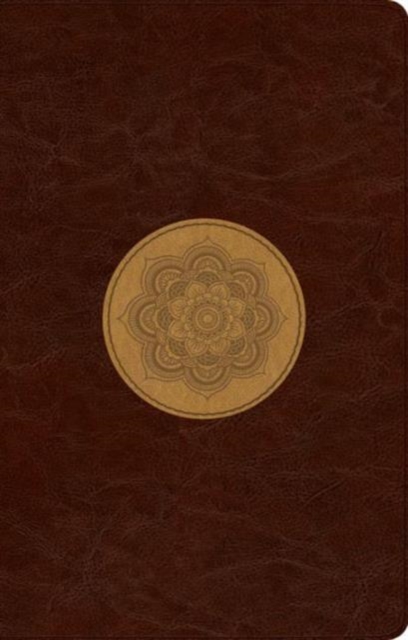 ESV Large Print Thinline Reference Bible, Leather / fine binding Book