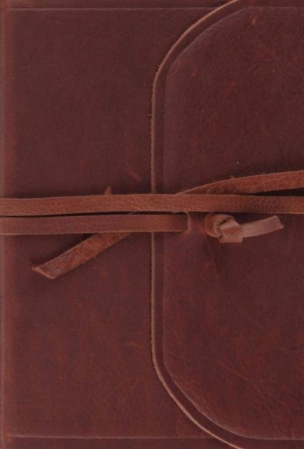 ESV Large Print Compact Bible, Leather / fine binding Book