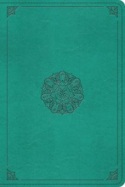 ESV Single Column Heritage Bible (TruTone, Turquoise, Emblem Design),  Book