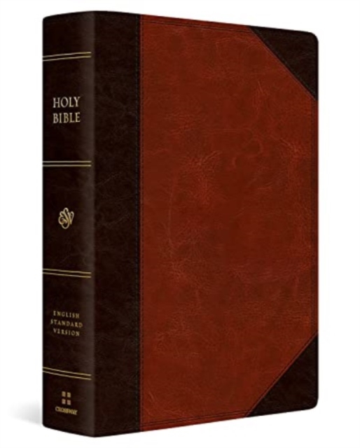 ESV Super Giant Print Bible, Leather / fine binding Book