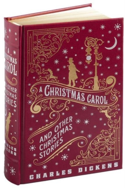 A Christmas Carol and Other Christmas Stories (Barnes & Noble Omnibus Leatherbound Classics), Hardback Book