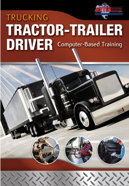 Trucking: Tractor-Trailer Driver Computer Based Training, CD-ROM, CD-ROM Book