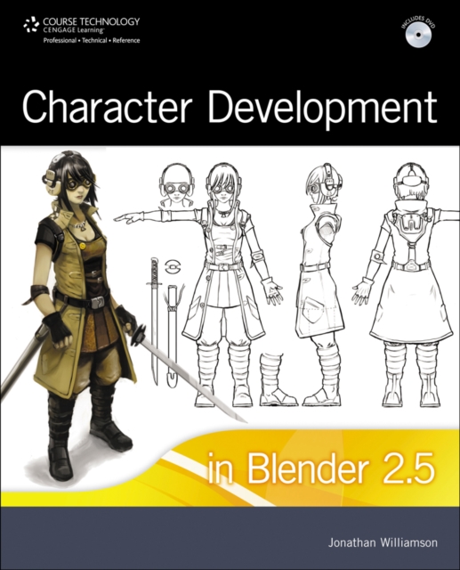 Character Development in Blender 2.5, Mixed media product Book