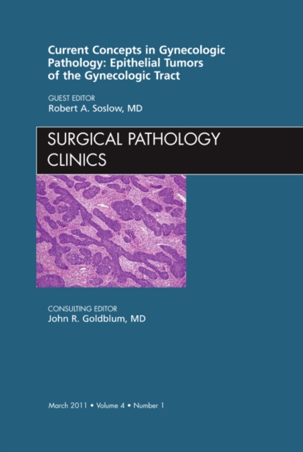 Current Concepts in Gynecologic Pathology: Epithelial Tumors of the Gynecologic Tract, An Issue of Surgical Pathology Clinics : Volume 4-1, Hardback Book