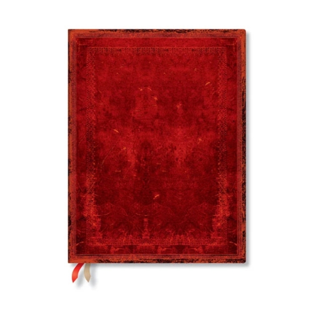Red Moroccan Bold (Old Leather Collection) Ultra 12-month Business Planner 2024, Hardback Book
