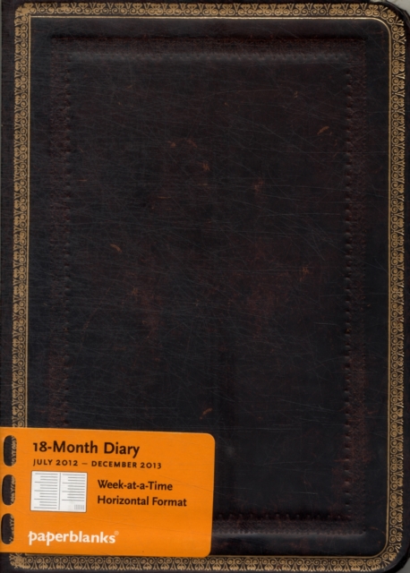 2013 BLACK MOROCCAN MINI DIARY,  Book