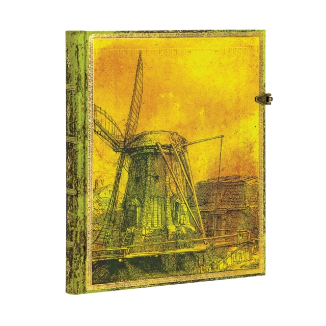 Rembrandt’s 350th Anniversary Ultra Unlined Hardcover Journal (Clasp Closure), Hardback Book