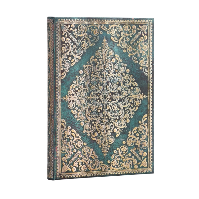 Oceania (Diamond Rosette) Midi Lined Hardcover Journal, Hardback Book