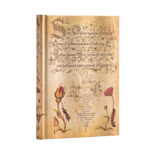Flemish Rose (Mira Botanica) Midi Lined Hardcover Journal, Hardback Book