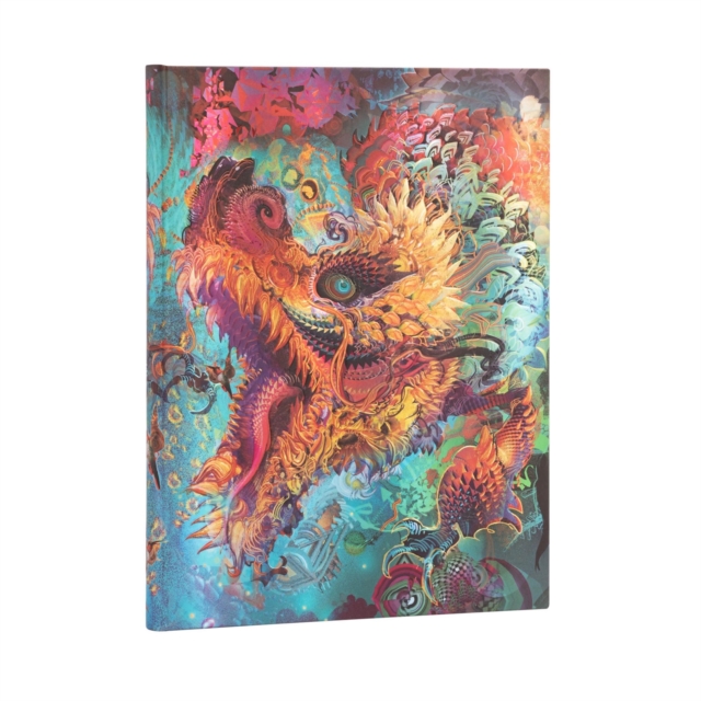 Humming Dragon (Android Jones Collection) Ultra Lined Hardcover Journal, Hardback Book