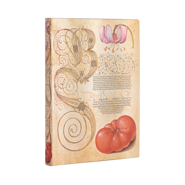 Lily & Tomato (Mira Botanica) Midi Unlined Journal, Hardback Book